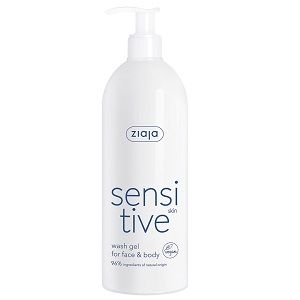Kuva Ziaja Sensitive puhdistusgeeli kasvoille ja vartalolle 400 ml 