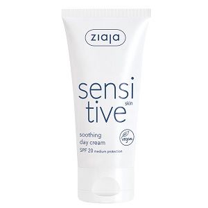 Kuva Ziaja Sensitive rauhoittava päivävoide SK 20 50 ml