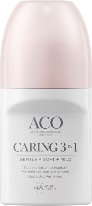 ACO Body Deo Caring 3 in 1 hajustettu 50 ml