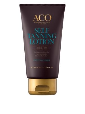 ACO Sun Selftanning Lotion hajustettu 150 ml