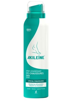Akileine Shoe Spray antibakteerinen suihke kengille 150 ml