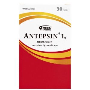 ANTEPSIN 1 g 30 fol tabl