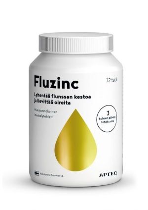 Apteq Fluzinc hunaja 72 tabl