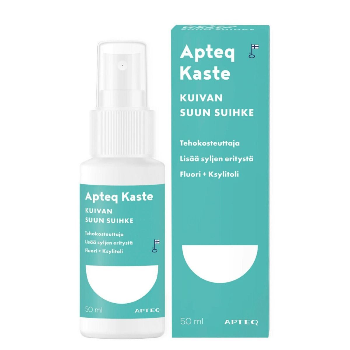Apteq Kaste kuivan suun suihke 50 ml