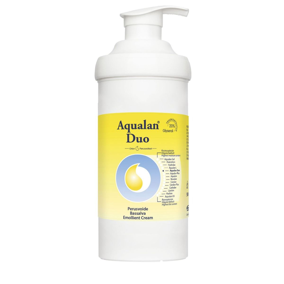 Aqualan Duo perusvoide pumppupullo 500 g