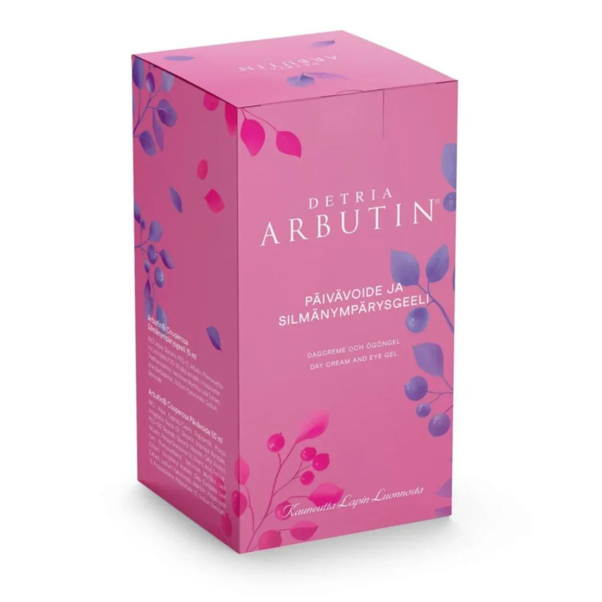 Arbutin Lahjapakkaus Päivävoide 50 ml + Silmänympärysgeeli 15 ml
