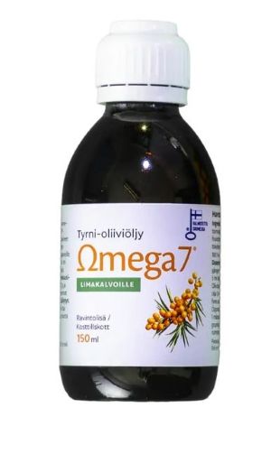 Omega7 SBA24® Tyrni-Oliiviöljy 150 ml