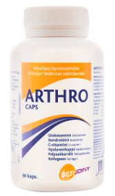 Arthro ravintolisävalmiste nivelten hyvinvointiin 90 kpl
