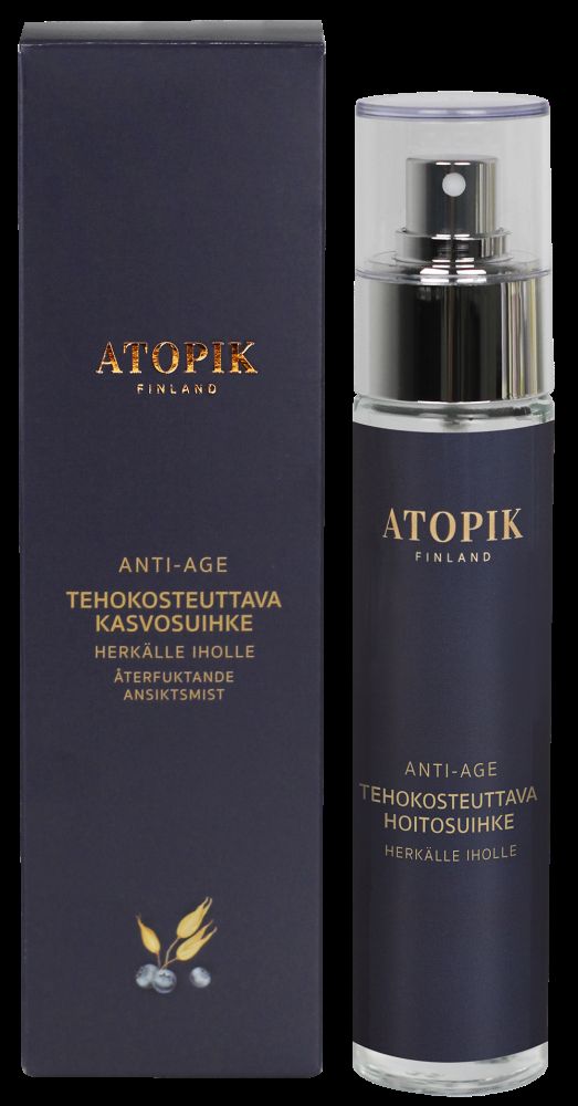 Atopik Anti-age Tehokosteuttava Kasvosuihke 50 ml