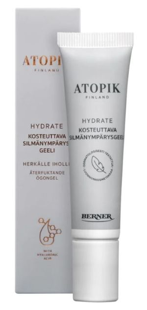 Atopik Hydrate Kosteuttava Silmänympärysgeeli 15 ml