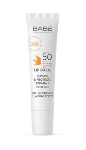 Babe Lip Balm SPF50 Hyaluronic Acid Plumping Effect -huulivoide 15 ml