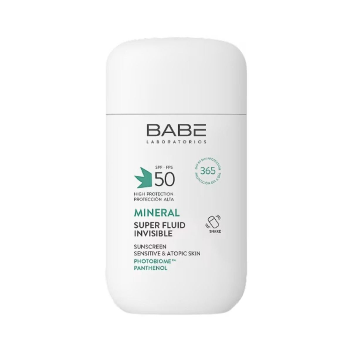 Babe Mineral Sunscreen Super Fluid 50 SPF aurinkovoide kasvoille 50 ml