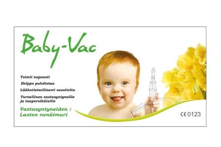Baby-Vac lasten nenäimuri 1 kpl
