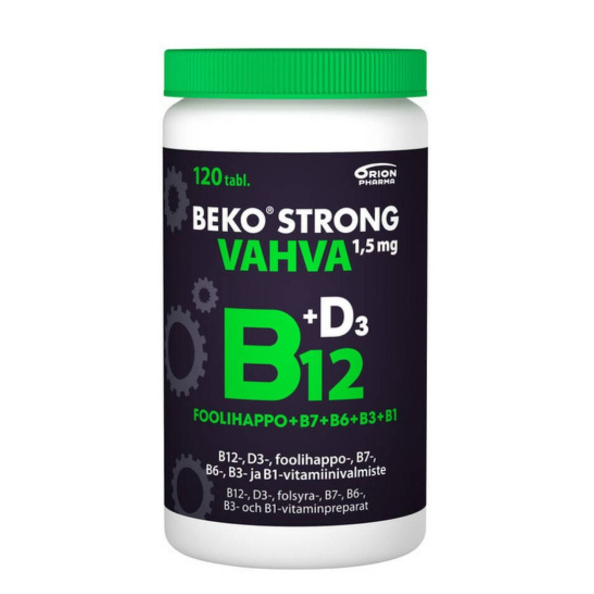 Beko Strong B12 VAHVA 1,5 mg 120 tabl