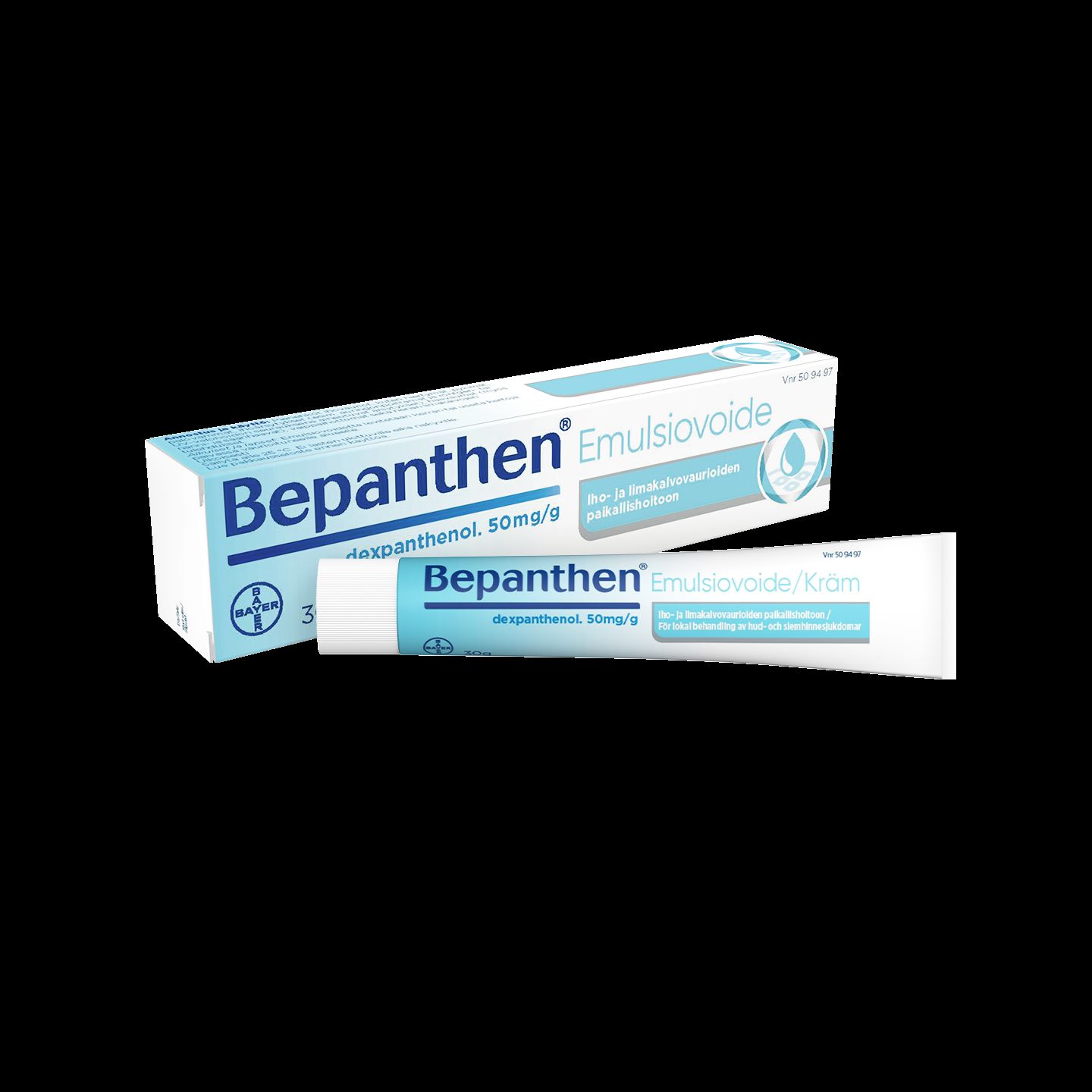 BEPANTHEN 50 mg/g 30 g emuls voide