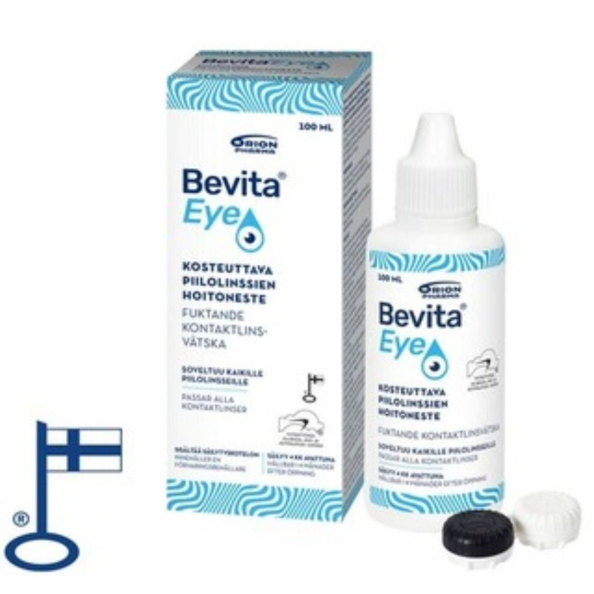 Bevita Eye Kosteuttava Piilolinssien hoitoneste 100 ml