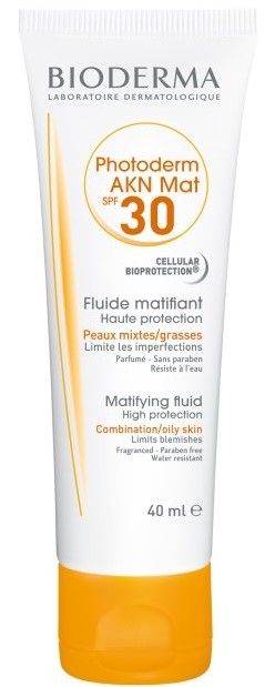 Bioderma Photoderm AKN Mat Fluide SPF 30, 40 ml