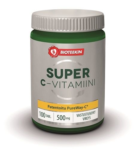 Bioteekki Super C-vitamiini tabletti 100 kpl