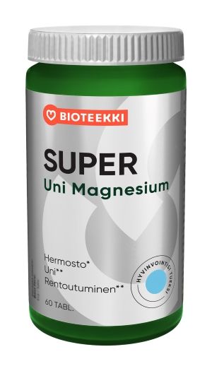 Bioteekki Super Uni Magnesium 60 tabl.