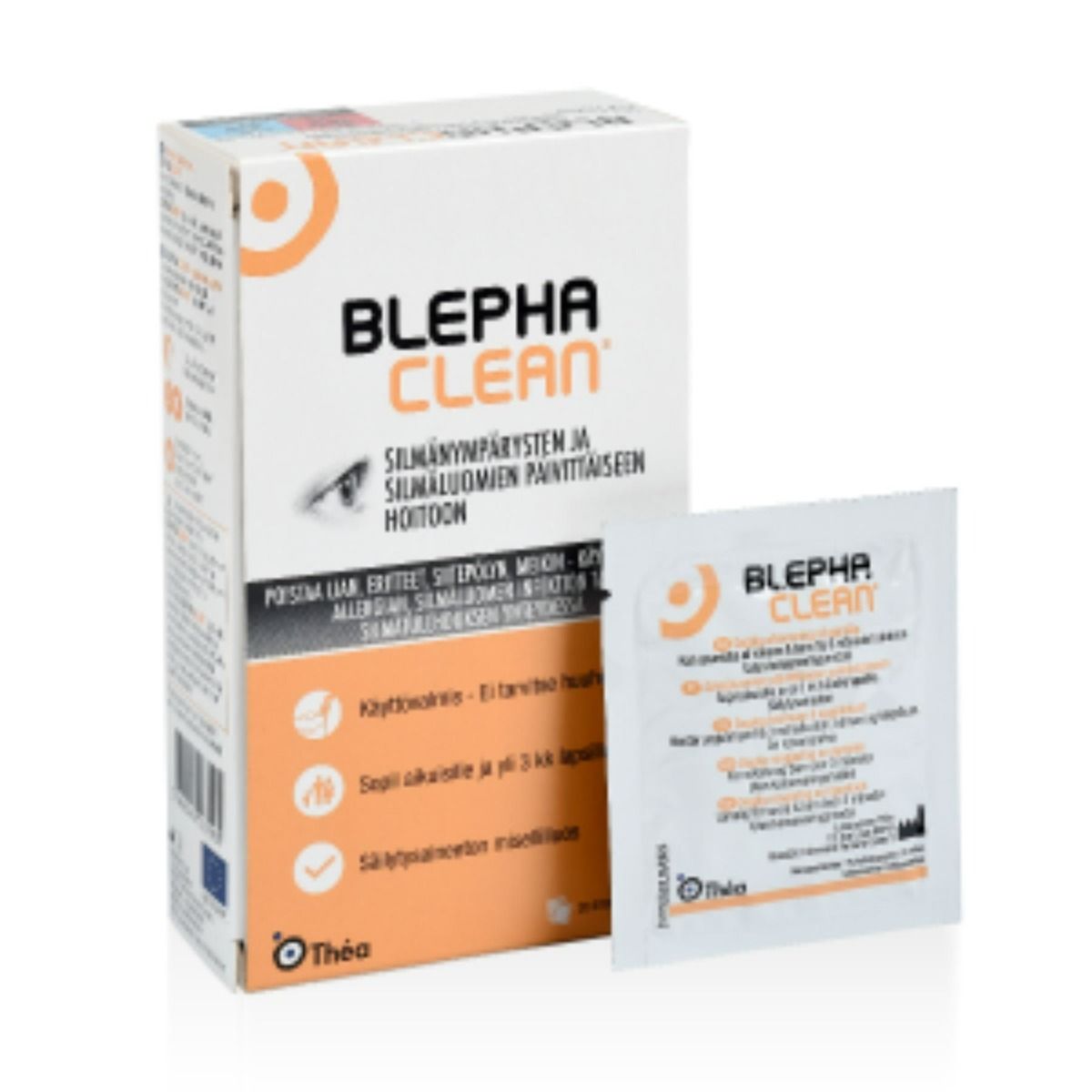 Blephaclean silmien puhdistuspyyhkeet 20kpl