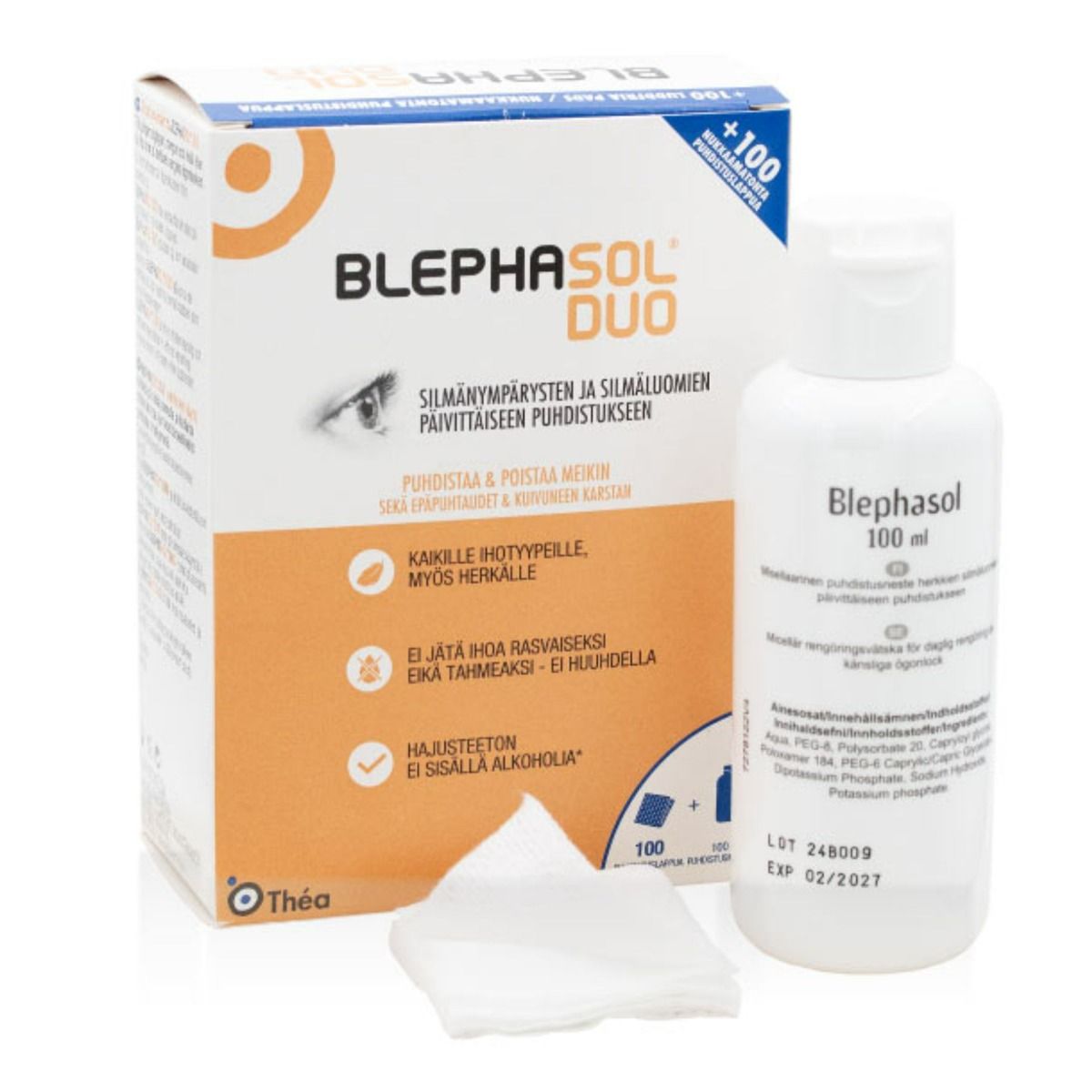Blephasol Duo puhdistusneste silmille 100 ml