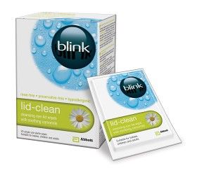 CF Blink Lid-clean wipes, 20 kpl