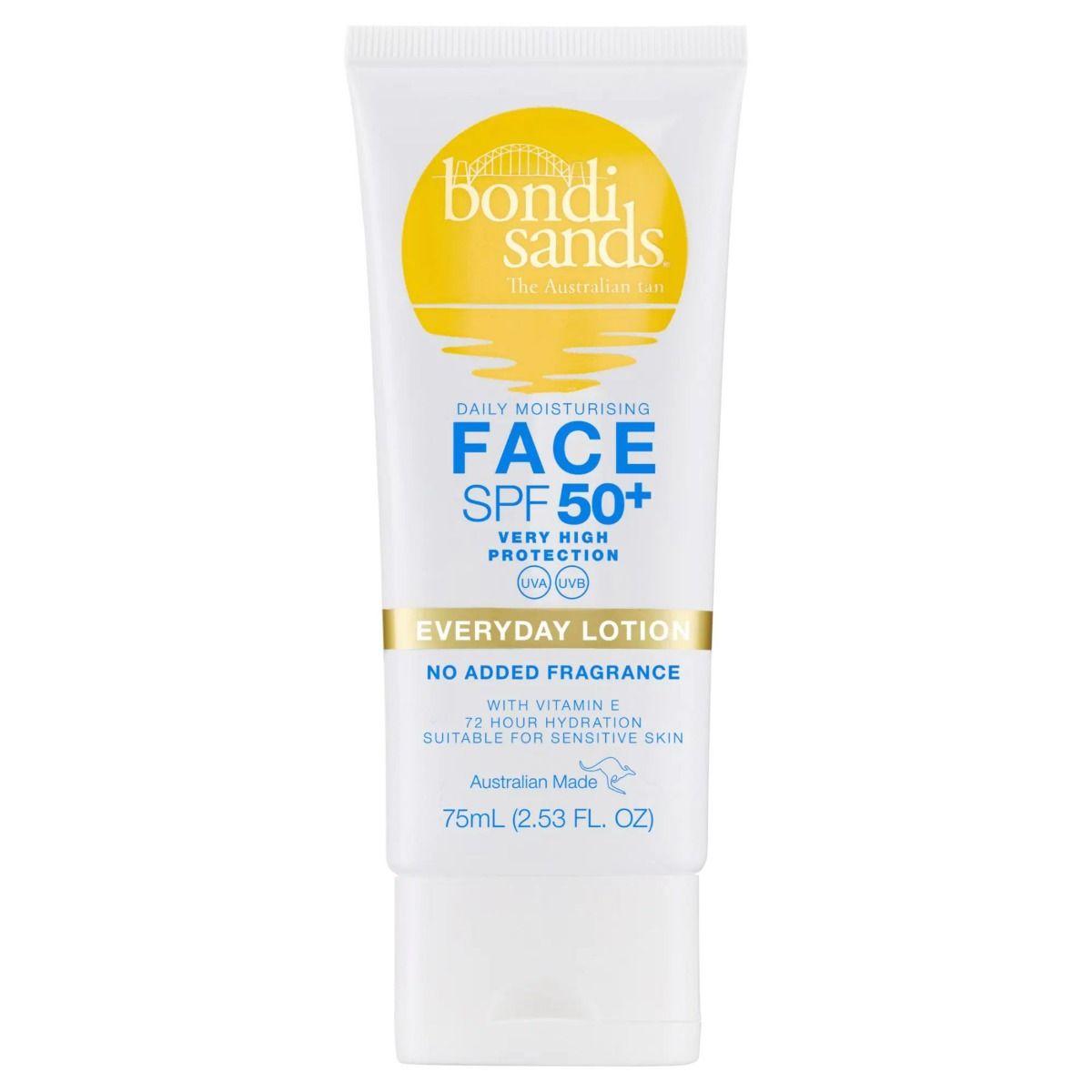 Bondi Sands SPF 50+ Everyday Face Lotion aurinkovoide kasvoille 75 ml