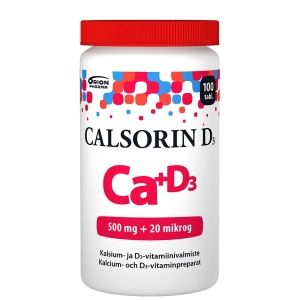 Calsorin 500mg + D3 20mcg 100 tabl