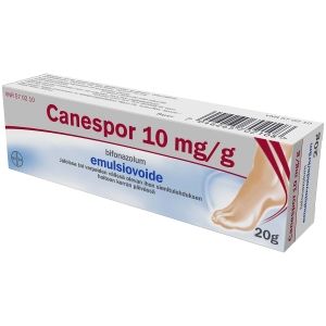 CANESPOR 10 mg/g 20 g emuls voide