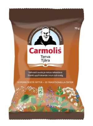 Carmolis Terva kurkkukaramelli 75 g