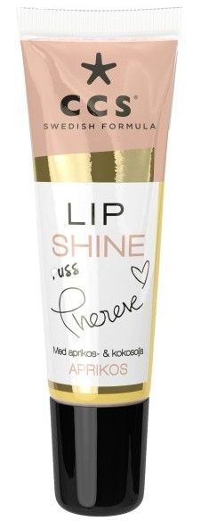 CCS & Therese Lindgren Lip Shine Aprikos, 10 ml