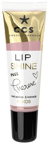 CCS & Therese Lindgren Lip Shine Kokos, 10 ml