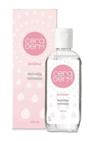 Ceraderm Intime hoitoöljy 100 ml