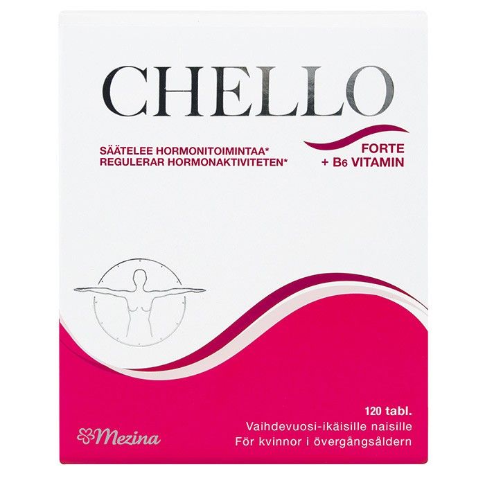 Chello Forte Vitamin B6, tablett, 120 st