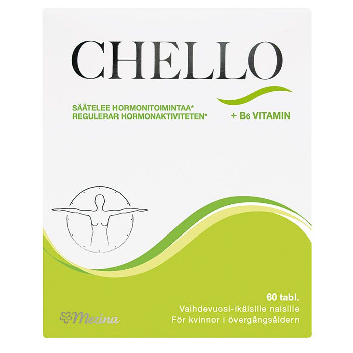 Chello B6 vitamin, tablett, 60 st
