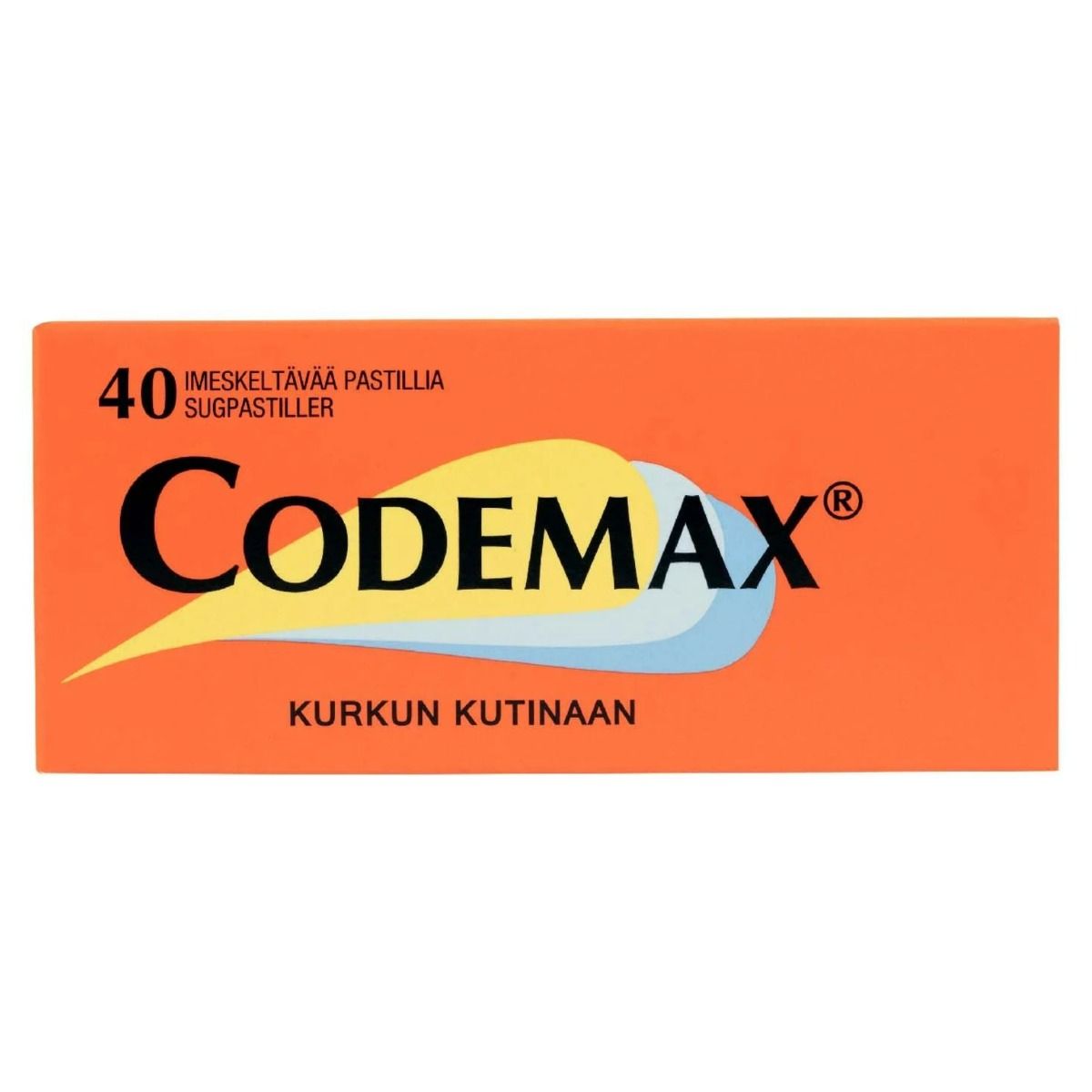 Codemax imeskeltävä pastilli 40 tabl