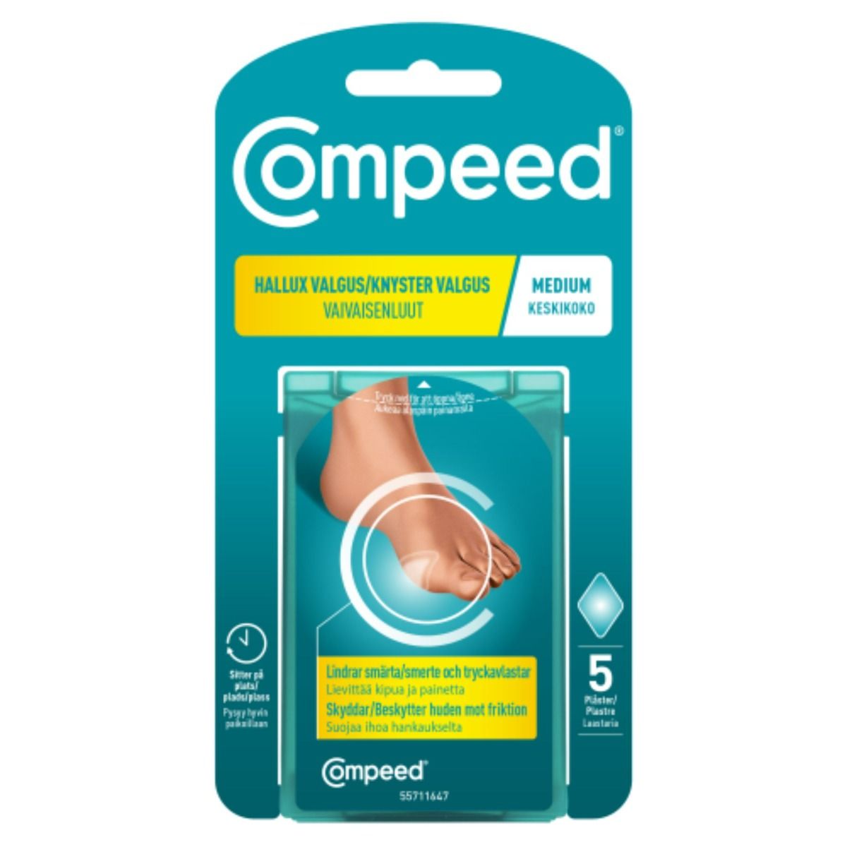 Compeed vaivaisenluulaastari 5 kpl