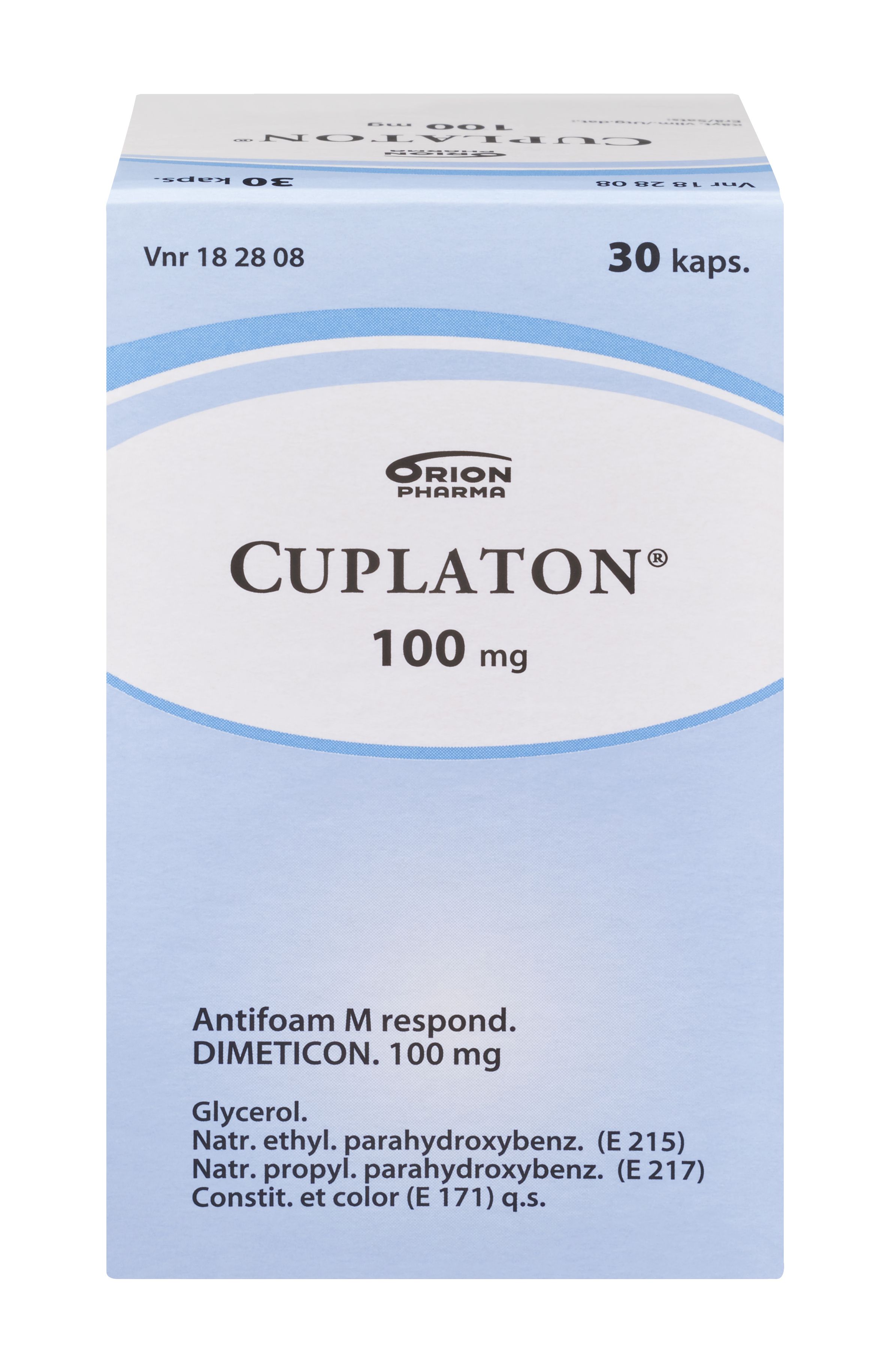 CUPLATON 100 mg 30 kpl kaps, pehmeä