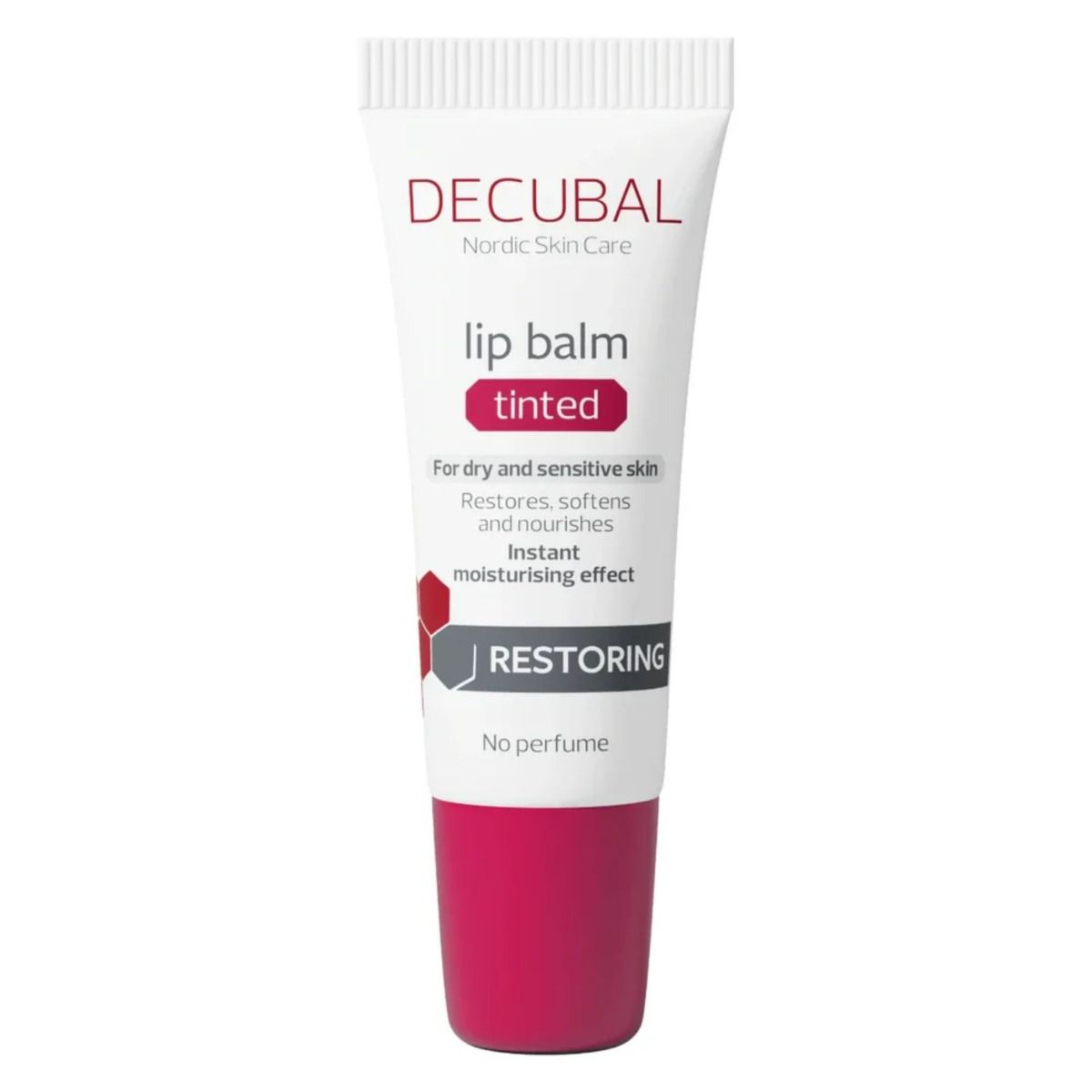 Decubal Restoring Tinted Lip Balm sävyttävä huulivoide 10 ml