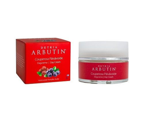 Detria Arbutin Couperosa Päivävoide, 50 ml