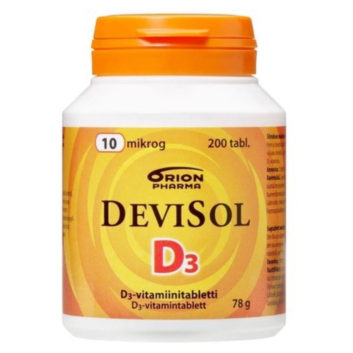 DeviSol 10 mcg 200 tabl.