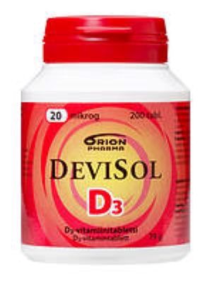 DeviSol 20 mikrog. 200 tabl.
