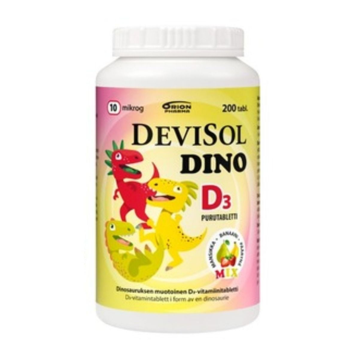 Devisol Dino Mix 10 mikrog 200 purutabl