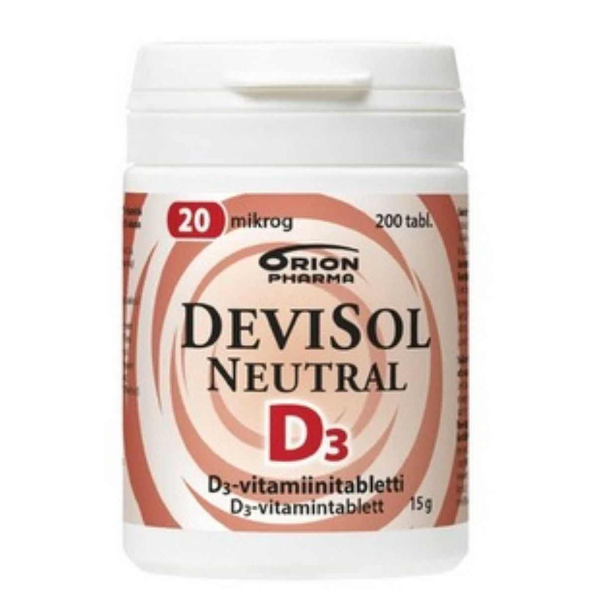 DeviSol Neutral 20 mcg 200 tabl.