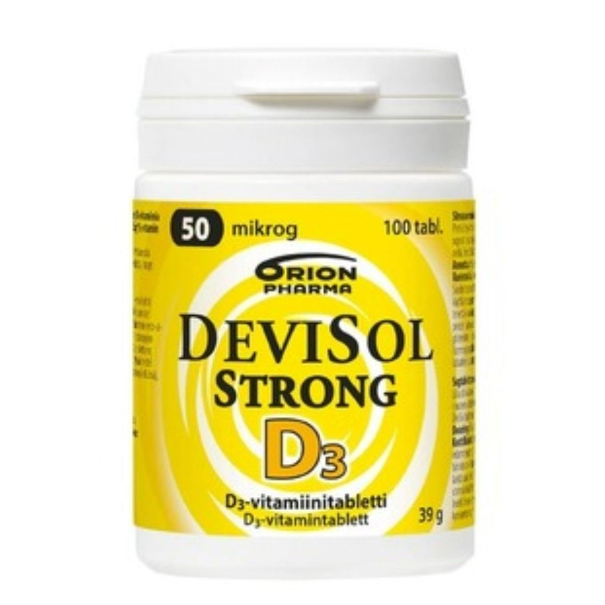 DeviSol Strong 50 mikrog 100 tabl.