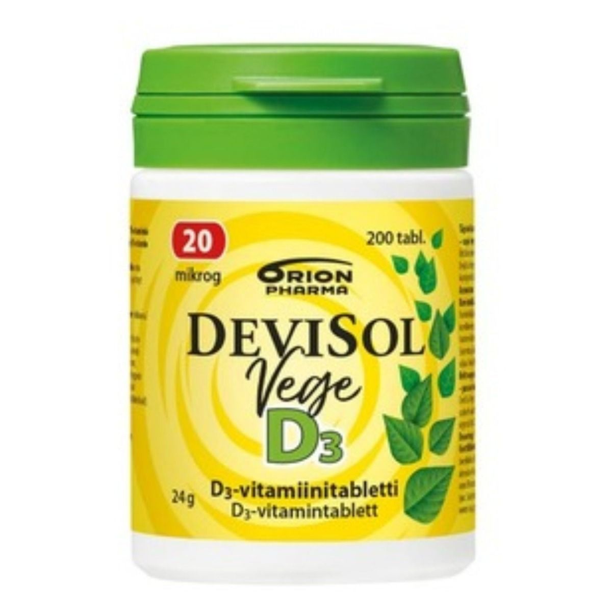 DeviSol Vege 20 mcg 200 tabl.