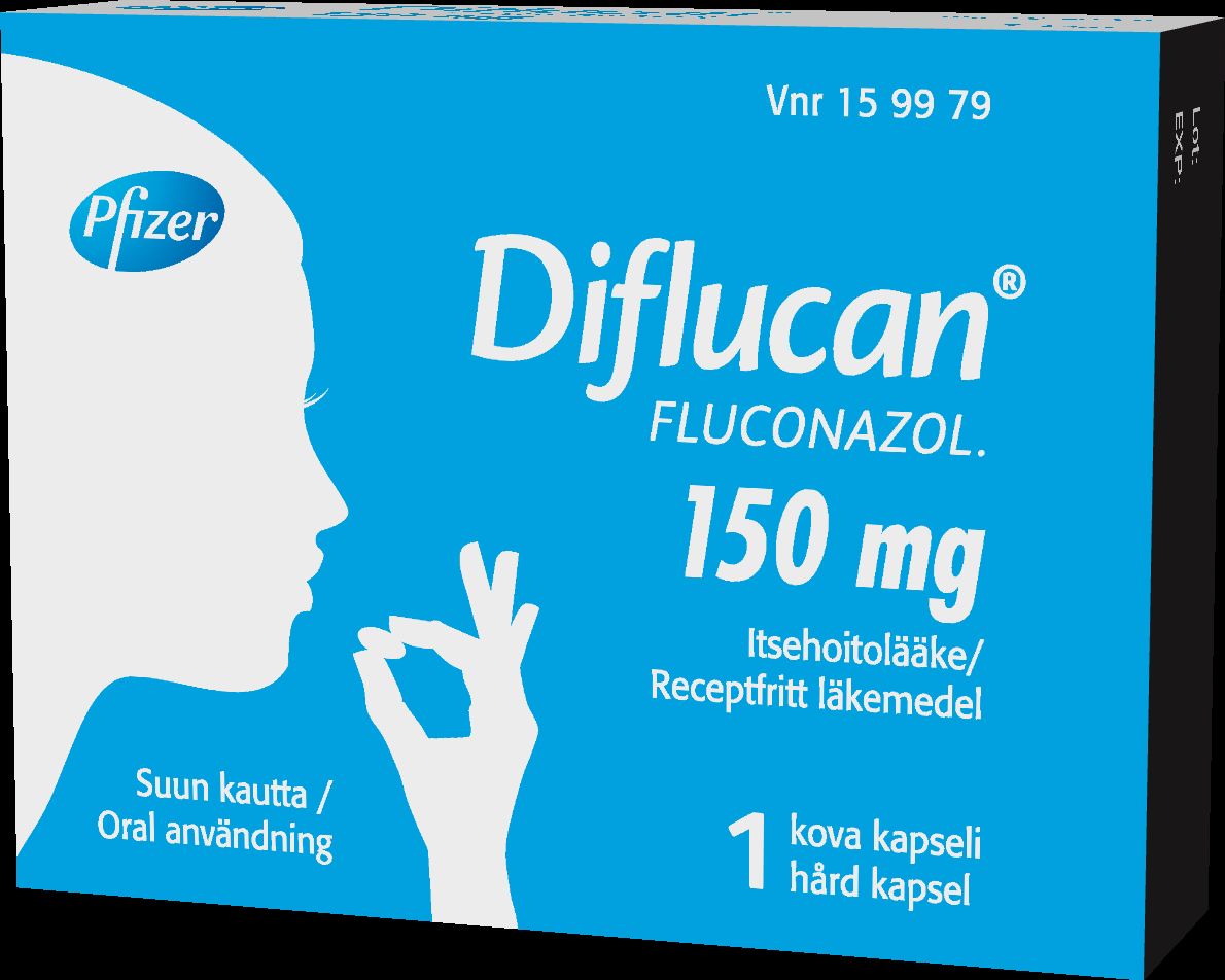 DIFLUCAN 150 mg 1  kaps, kova