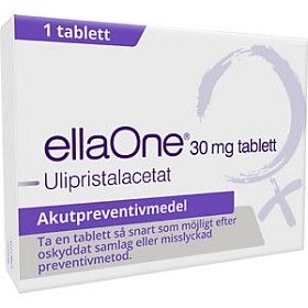 ellaOne 30 mg tablett, 1 st