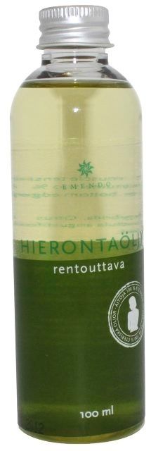 Emendo Hierontaöljy, rentouttava