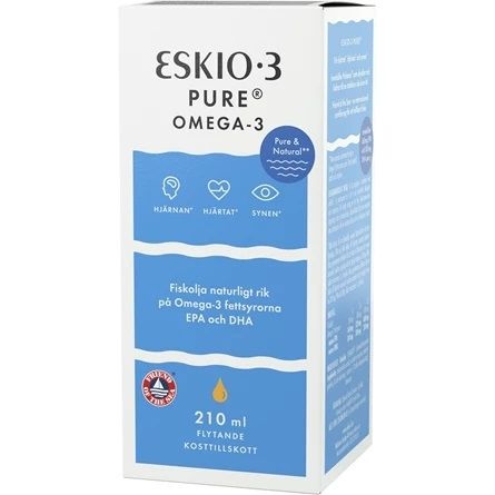 Eskio-3 Pure Omega-3 kalaöljy, 210 ml